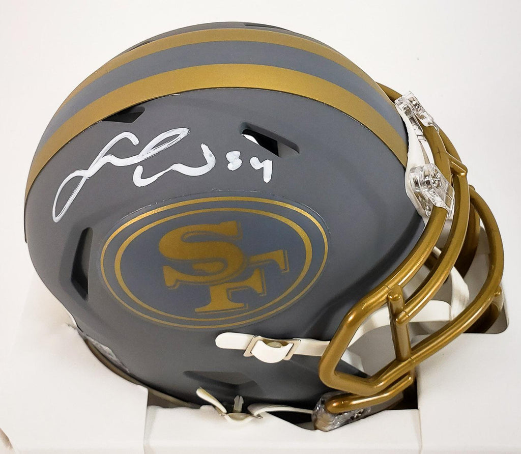 Fred Warner Signed San Francisco 49ers Slate Alternate Speed Mini Helmet