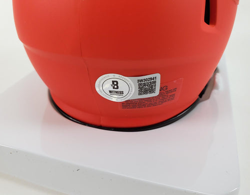 DJ Moore Signed Chicago Bears Rave Alternate Speed Mini Helmet (Beckett Witness)