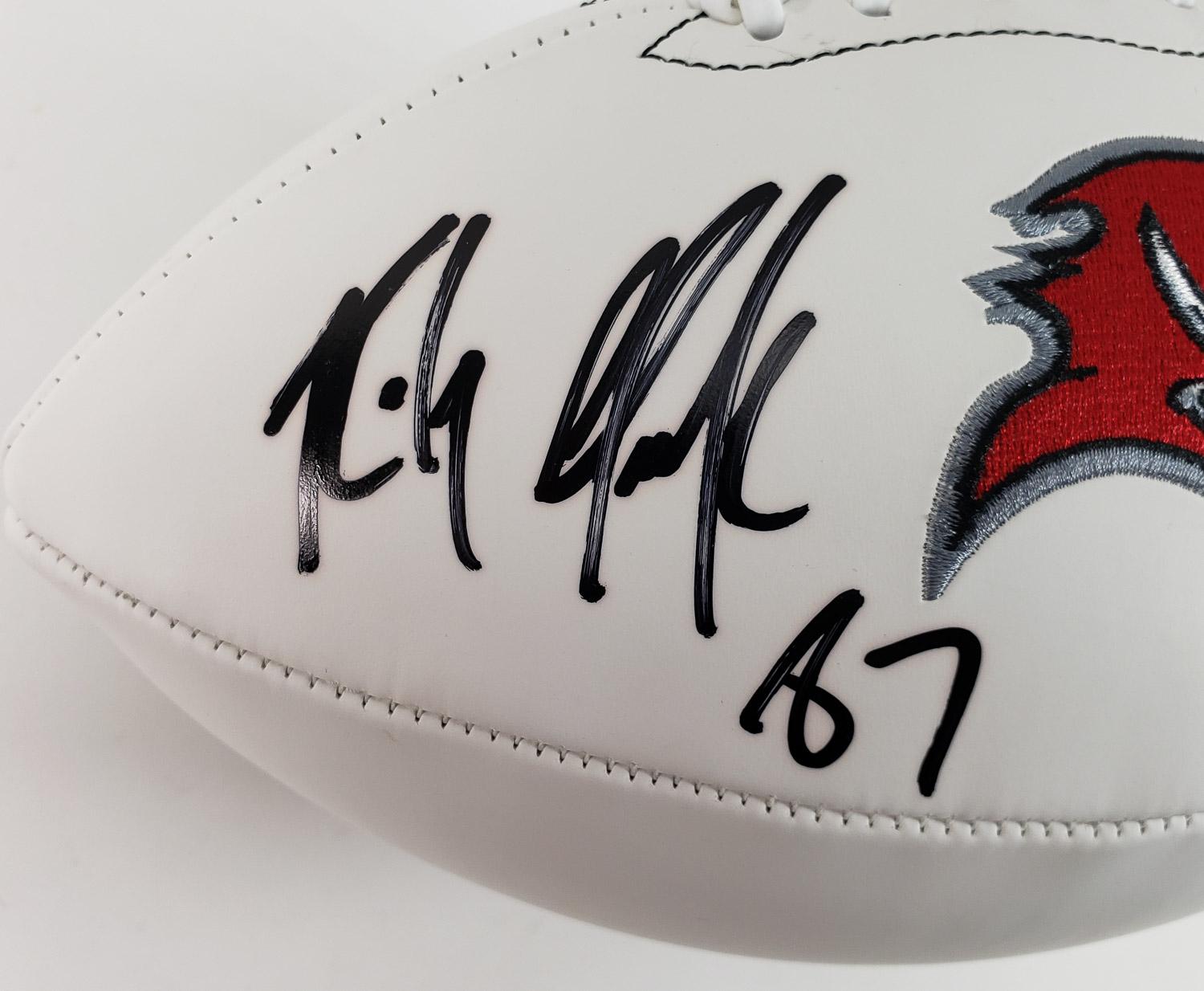 Rob Gronkowski Signed Tampa Bay Buccaneers Football Radtke Sports Authenticated
