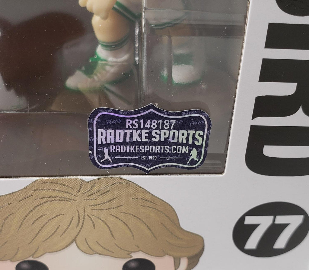 Larry Bird Autographed Funko Pop Vinyl Radtke COA Boston Celtics Legend