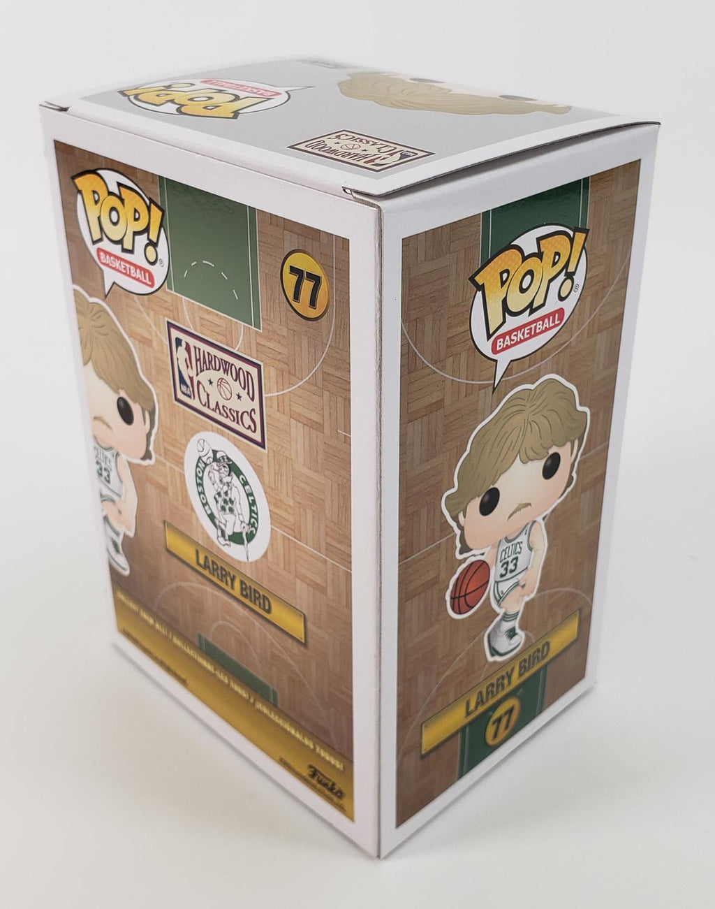 Larry Bird Autographed Funko Pop Vinyl Radtke COA Boston Celtics Legend