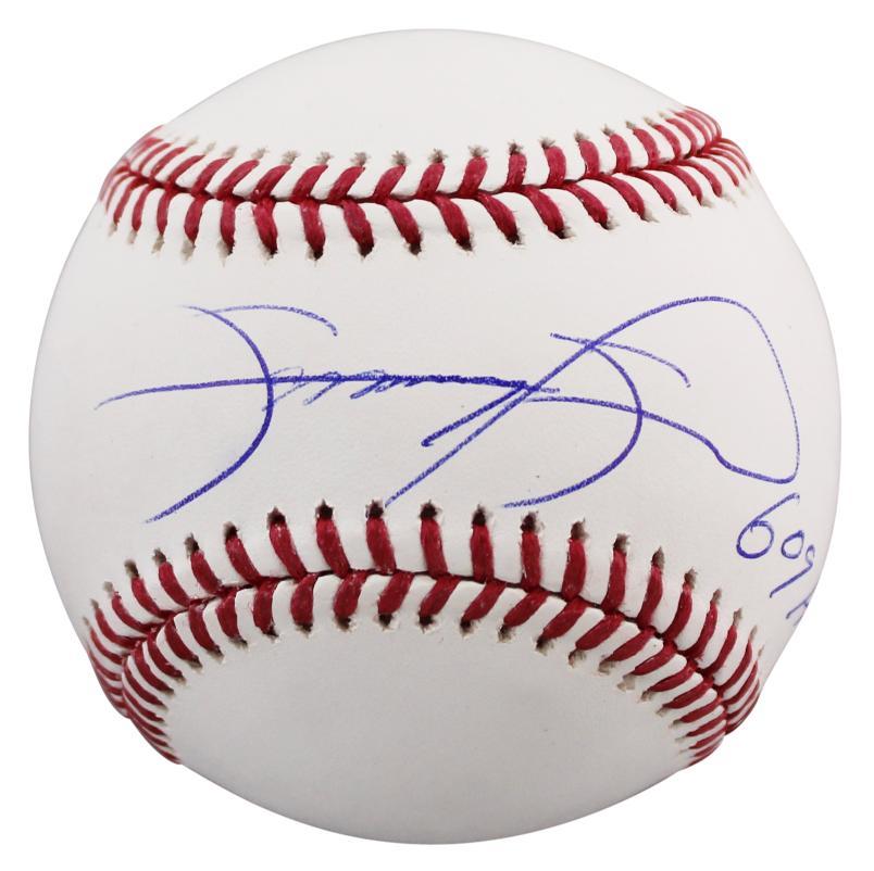 Sammy Sosa “609 HR” Signed OML Baseball (Beckett Certified) with Display Case