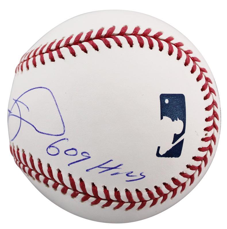 Sammy Sosa “609 HR” Signed OML Baseball (Beckett Certified) with Display Case
