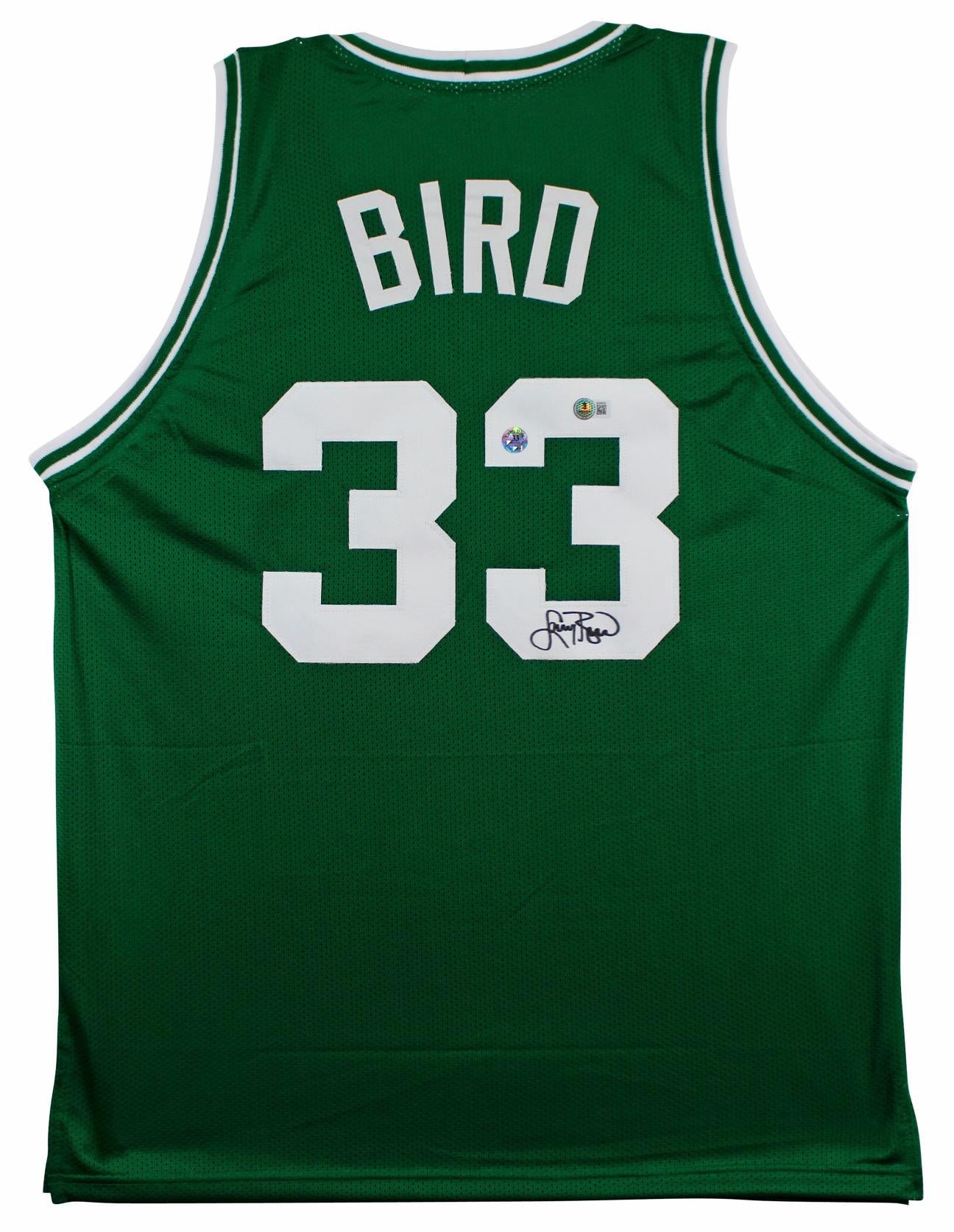 Larry Bird Signed Boston Celtics Basketball Jersey Beckett Authenticated Auto