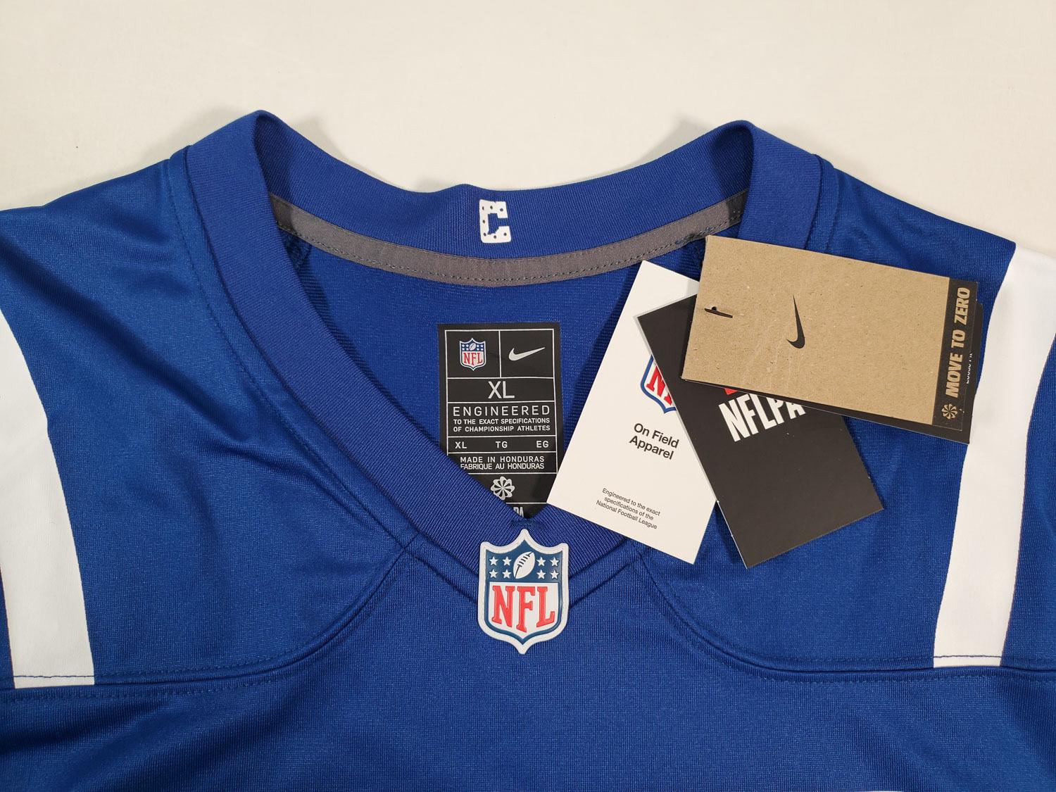 Jonathan Taylor Signed Indianapolis Colts Nike Engineered NFL Replica Jersey (Beckett Certified)