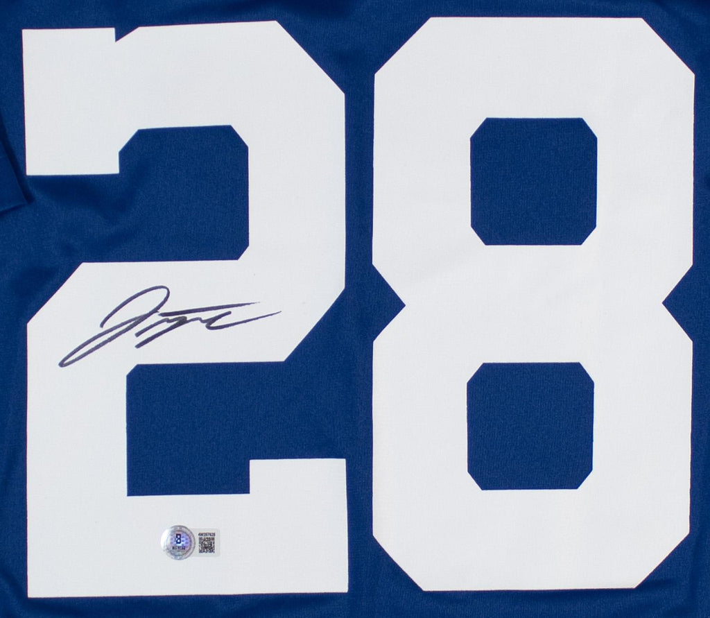 Jonathan Taylor Signed Indianapolis Colts Nike Engineered NFL Replica Jersey (Beckett Certified)